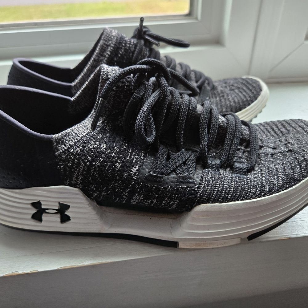 Under Armour Black and White Women's Sneakers